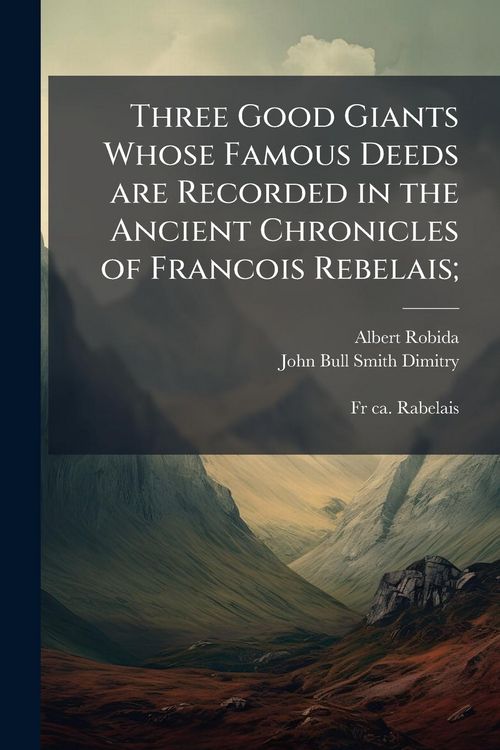 Produktbild: Three Good Giants Whose Famous Deeds are Recorded in the Ancient Chronicles of Francois Rebelais;