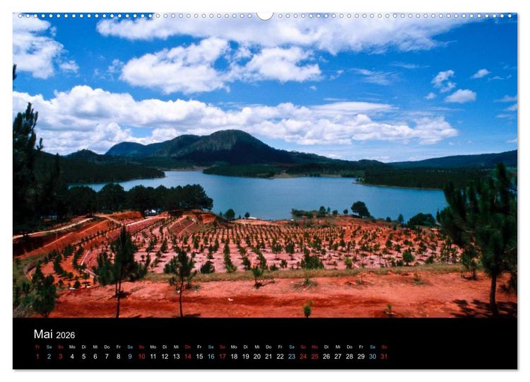 Produktbild: VIETNAM (Wandkalender 2026 DIN A2 quer), CALVENDO Monatskalender