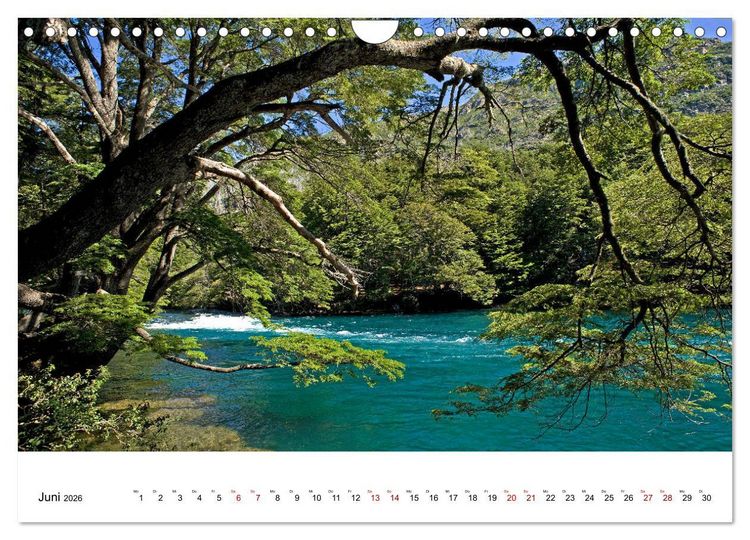 Produktbild: Faszinierendes Patagonien (Wandkalender 2026 DIN A4 quer), CALVENDO Monatskalender