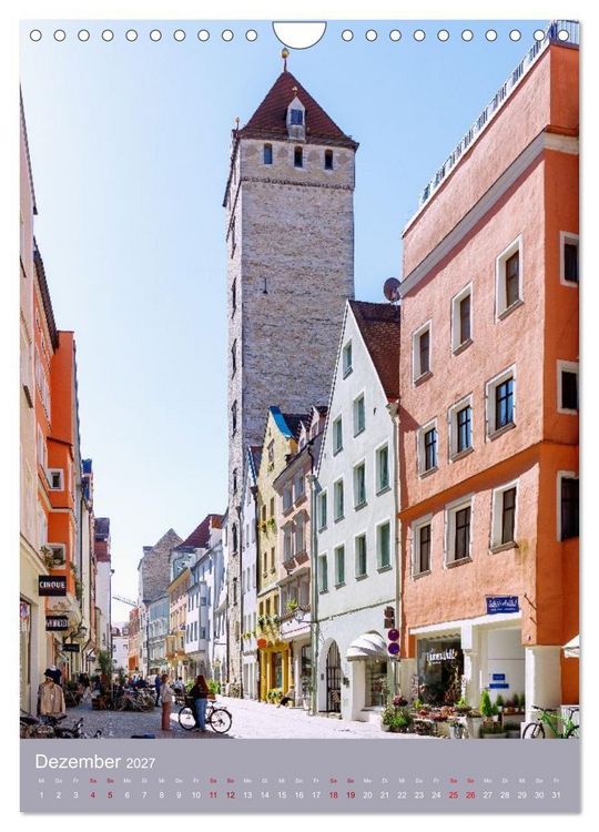 Produktbild: Zeitlose Oberpfalz Impressionen. Sehensw&uuml;rdigkeiten voller Vielfalt (Wandkalender 2027 DIN A4 hoch), CALVENDO Monatskalender