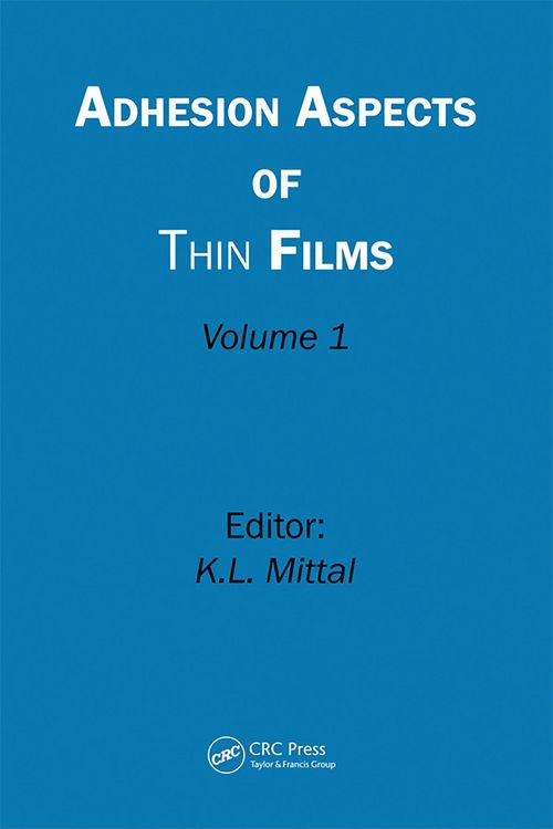 Produktbild: Adhesion Aspects of Thin Films, Volume 1