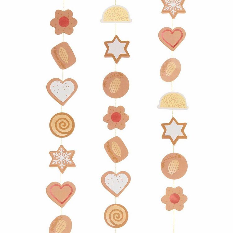 Produktbild: Gen&auml;hte Girlande Cookies MIX