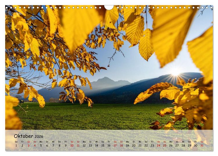 Produktbild: Unser Berchtesgadener Land (Wandkalender 2026 DIN A3 quer), CALVENDO Monatskalender