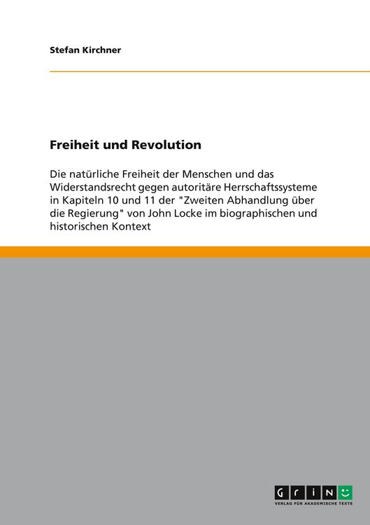Produktbild: Freiheit und Revolution