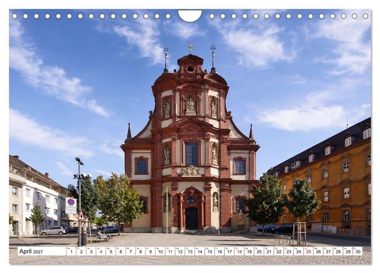 Produktbild: W&uuml;rzburg Idylle am Main (Wandkalender 2027 DIN A4 quer), CALVENDO Monatskalender