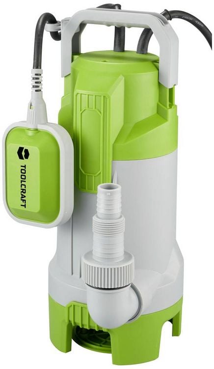 Produktbild: TOOLCRAFT TO-8992914 Schmutzwasser-Tauchpumpe 24000 l/h 11m