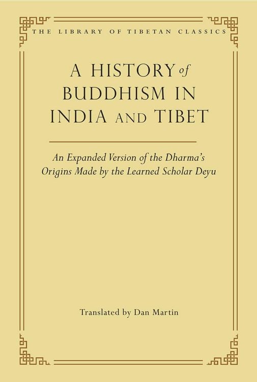 Produktbild: A History of Buddhism in India and Tibet