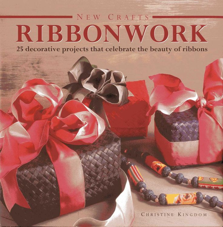 Produktbild: New Crafts: Ribbonwork: 25 Decorative Projects That Celebrate the Beauty of Ribbonwork