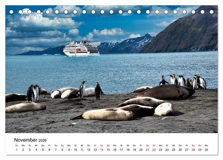 Produktbild: HANSEATIC nature (Tischkalender 2026 DIN A5 quer), CALVENDO Monatskalender