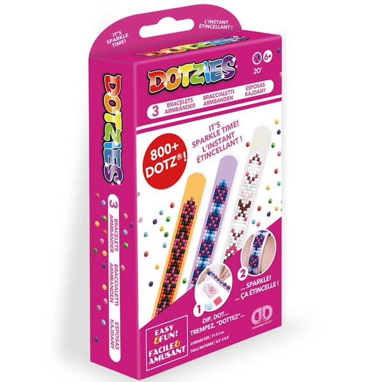 Produktbild: DOTZIES BY DIAMOND DOTZ - Diamond Painting Armb&auml;nder Geometrisch