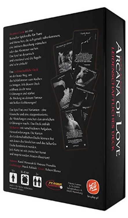 Produktbild: Arcana of Love: Leidenschaftliches Deck