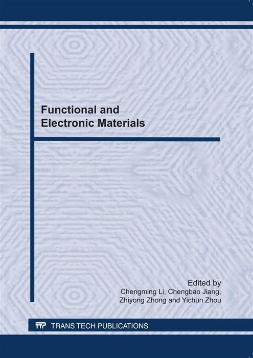 Produktbild: Functional and Electronic Materials, IUMRS-ICA2010