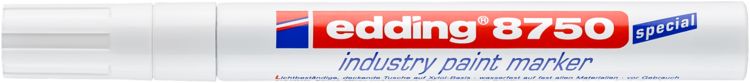 Produktbild: EDDING&reg; Lack Marker 8750 Industry, weiss