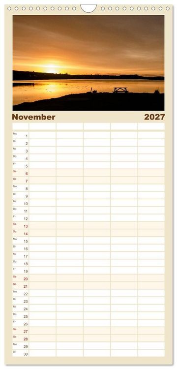 Produktbild: Familienplaner 2027 - Isle of Skye - Schottlands Inseln mit 5 Spalten (Wandkalender, 21 x 45 cm) CALVENDO