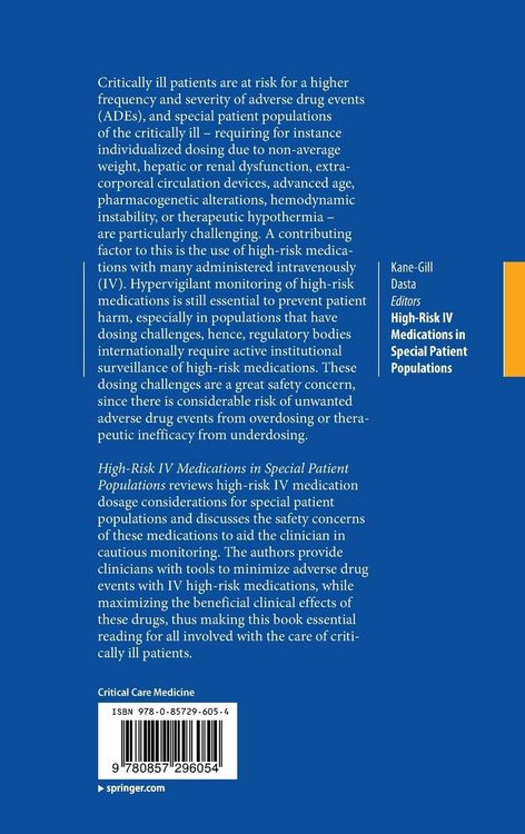 Produktbild: High-Risk IV Medications in Special Patient Populations