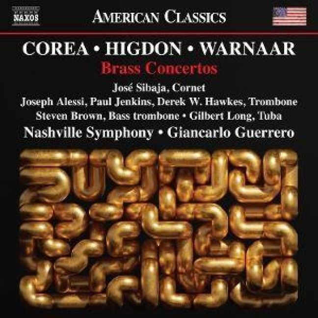 Produktbild: Corea/Higdon/Warnaar: Blechbl&auml;serkonzerte