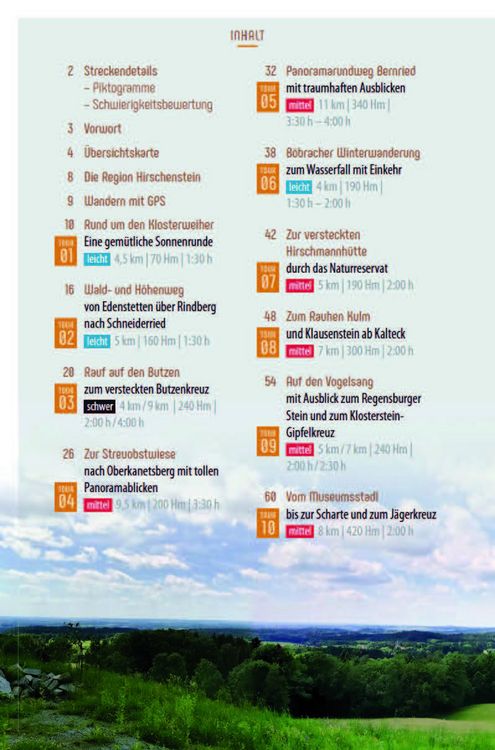Produktbild: Genusswandern Hirschenstein & Umgebung