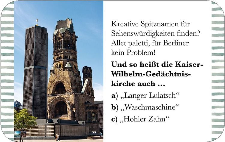 Produktbild: Fernweh Dein St&auml;dte-Quiz Berlin