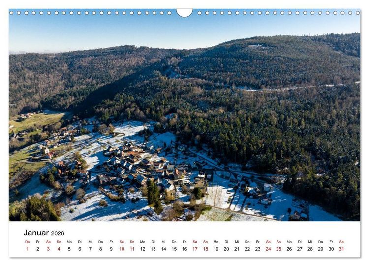 Produktbild: Das Alb- und Moosalbtal (Wandkalender 2026 DIN A3 quer), CALVENDO Monatskalender