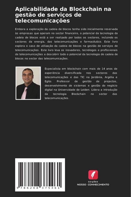 Produktbild: Aplicabilidade da Blockchain na gest&atilde;o de servi&ccedil;os de telecomunica&ccedil;&otilde;es