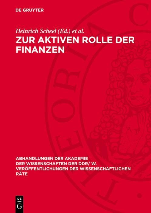 Produktbild: Zur aktiven Rolle der Finanzen