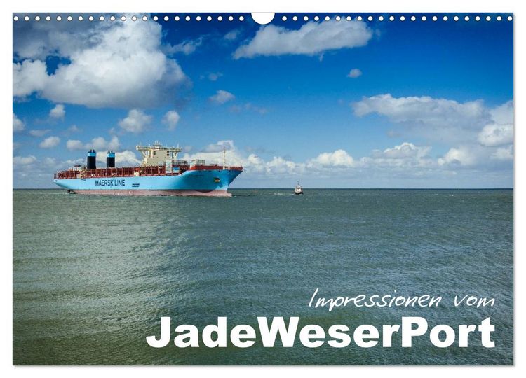 Produktbild: Impressionen vom JadeWeserPort (Wandkalender 2026 DIN A3 quer), CALVENDO Monatskalender