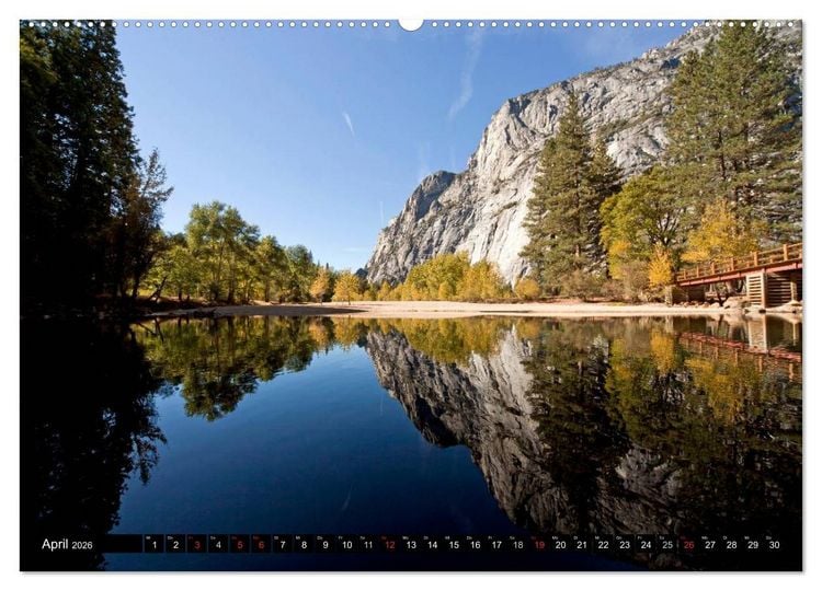 Produktbild: Yosemite - USA (hochwertiger Premium Wandkalender 2026 DIN A2 quer), Kunstdruck in Hochglanz