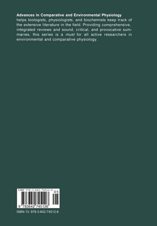 Produktbild: Advances in Comparative and Environmental Physiology