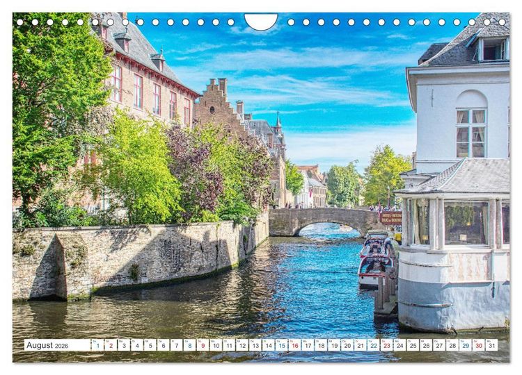 Produktbild: Br&uuml;gge sehen - und sich verlieben (Wandkalender 2026 DIN A4 quer), CALVENDO Monatskalender