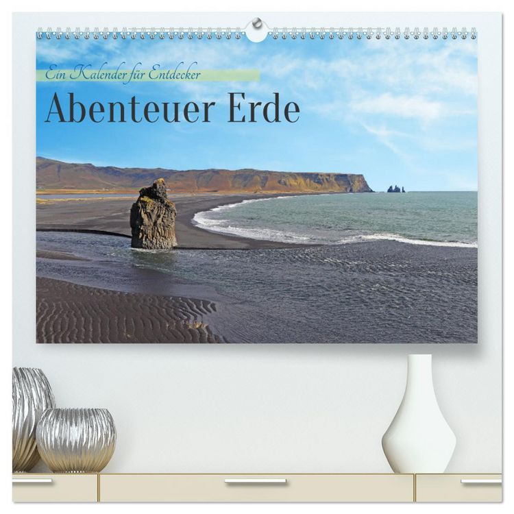 Produktbild: Abenteuer Erde Ein Kalender f&uuml;r Entdecker (hochwertiger Premium Wandkalender 2026 DIN A2 quer), Kunstdruck in Hochglanz