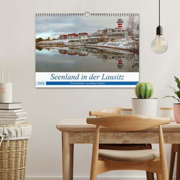 Produktbild: Seenland in der Lausitz (Wandkalender 2026 DIN A3 quer), CALVENDO Monatskalender