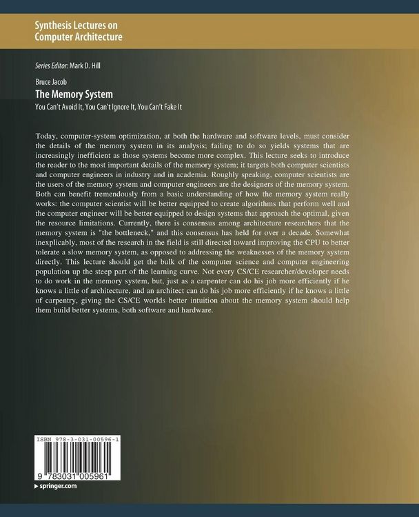 Produktbild: The Memory System