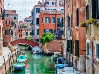 Produktbild: CALVENDO Puzzle Venedig - Fondamenta Sant'Andrea | 1000 Teile Lege-Gr&ouml;&szlig;e 64x48cm Foto-Puzzle f&uuml;r gl&uuml;ckliche Stunden
