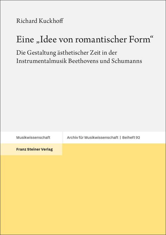 Produktbild: Eine "Idee von romantischer Form"