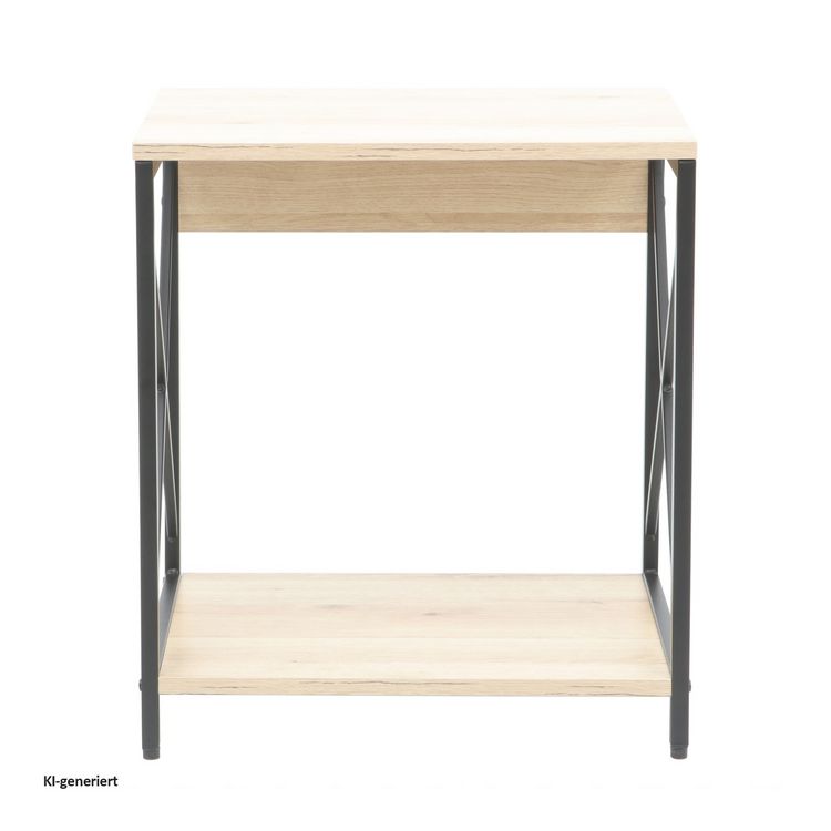 Produktbild: HTI-Living Beistelltisch Cedrik Artisaneiche-Schwarz Beistelltisch Cedrik Artisaneiche-Schwarz