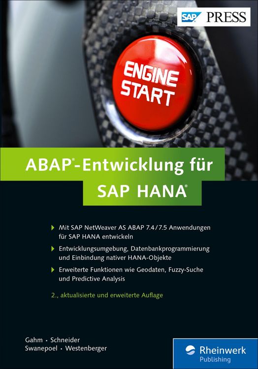 Produktbild: ABAP-Entwicklung f&uuml;r SAP HANA