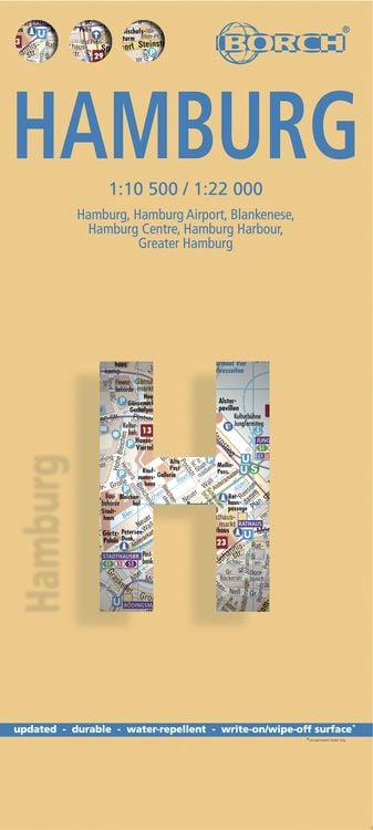Produktbild: Hamburg 1 : 10 500 / 1 : 22 000