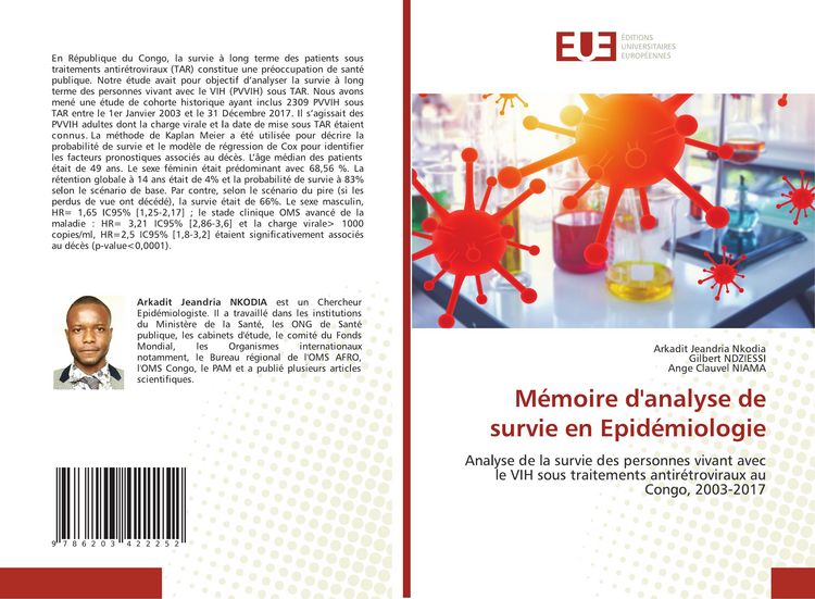 Produktbild: M&eacute;moire d'analyse de survie en Epid&eacute;miologie