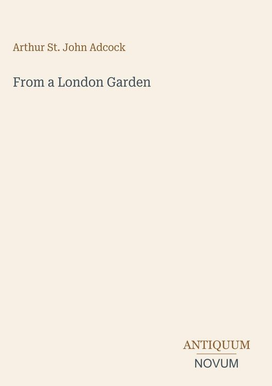 Produktbild: From a London Garden