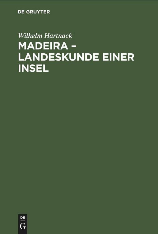 Produktbild: Madeira - Landeskunde einer Insel