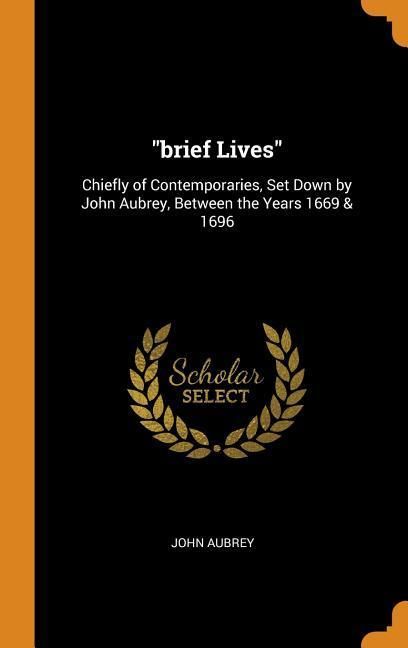 Produktbild: Brief Lives