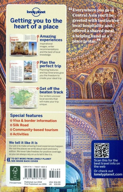 Produktbild: Lonely Planet: Central Asia
