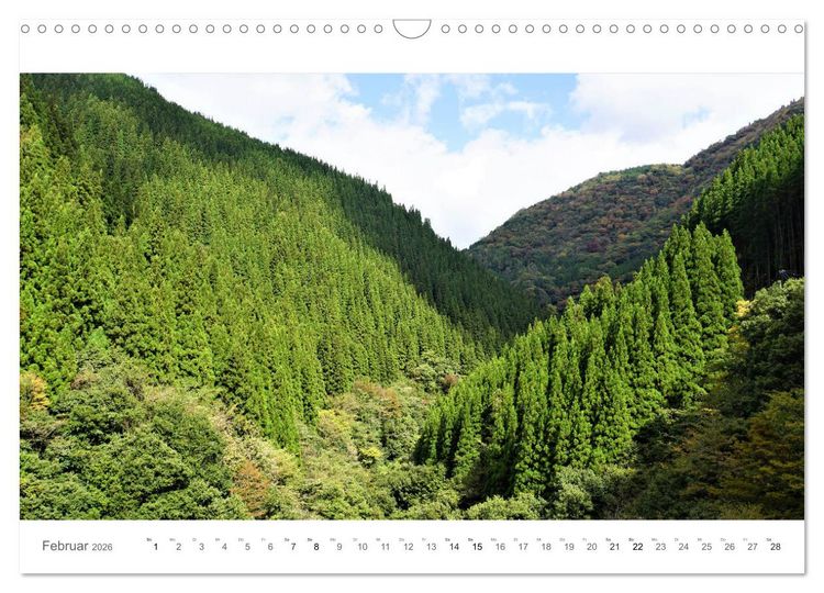 Produktbild: Kyushu - Japans vielf&auml;ltigste Insel (Wandkalender 2026 DIN A3 quer), CALVENDO Monatskalender
