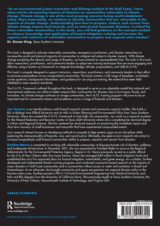 Produktbild: Hazard Mitigation Training for Vulnerable Communities