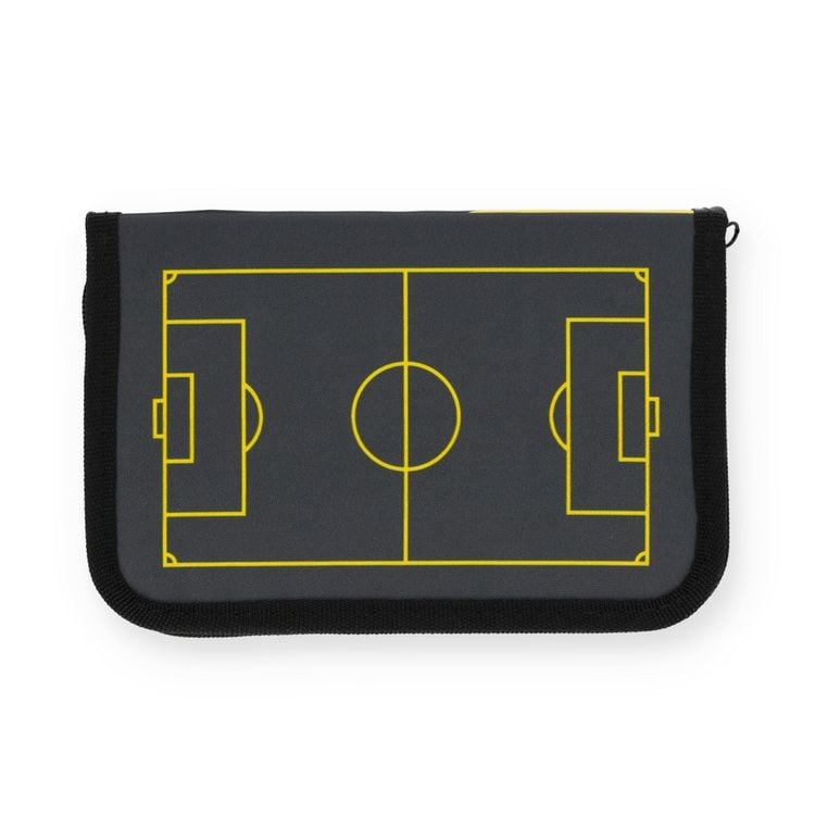 Produktbild: BVB Borussia Dortmund 09 - aufklappbares Etui mit BVB-Logo - bef&uuml;llt