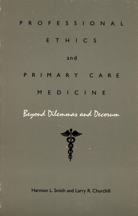 Produktbild: Professional Ethics and Primary Care Medicine