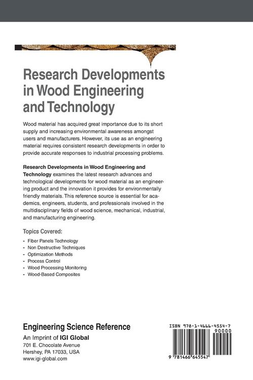 Produktbild: Research Developments in Wood Engineering and Technology