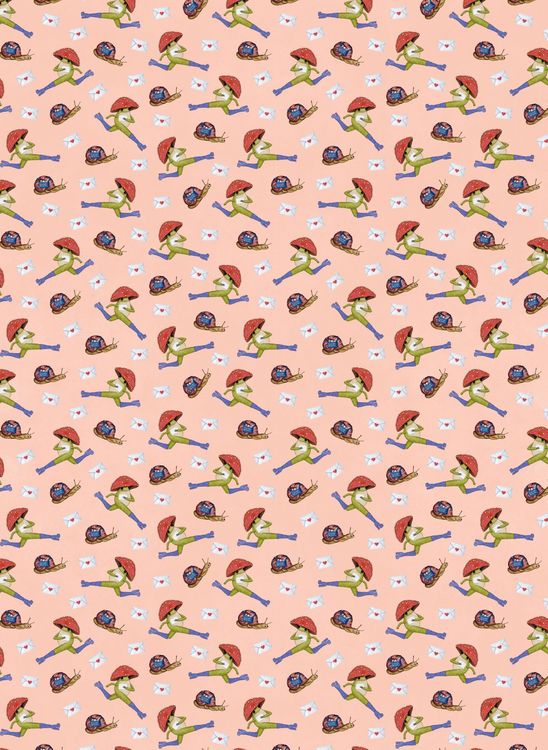 Produktbild: The Little Frog Wrapping Paper Book