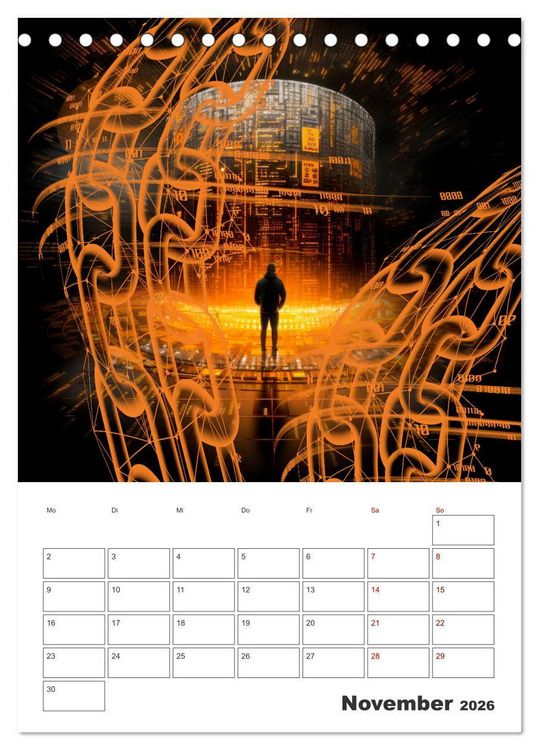 Produktbild: KRYPTO Cooler Terminplaner (Tischkalender 2026 DIN A5 hoch), CALVENDO Monatskalender