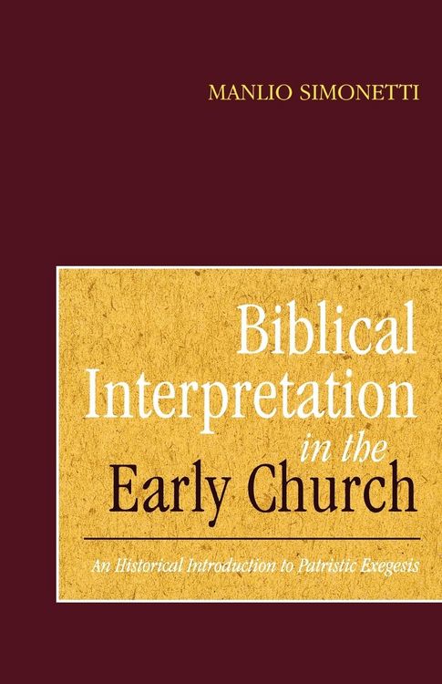 Produktbild: Biblical Interpretation in the Early Church